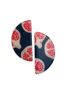 Anar Semi - Circular (Large) Studs x Siesta o'Clock - SHIVAANI VAISHNAVI