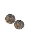 Kalamkari Circular Studs - SHIVAANI VAISHNAVI