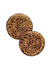 Antique Paisley Circular Studs - SHIVAANI VAISHNAVI