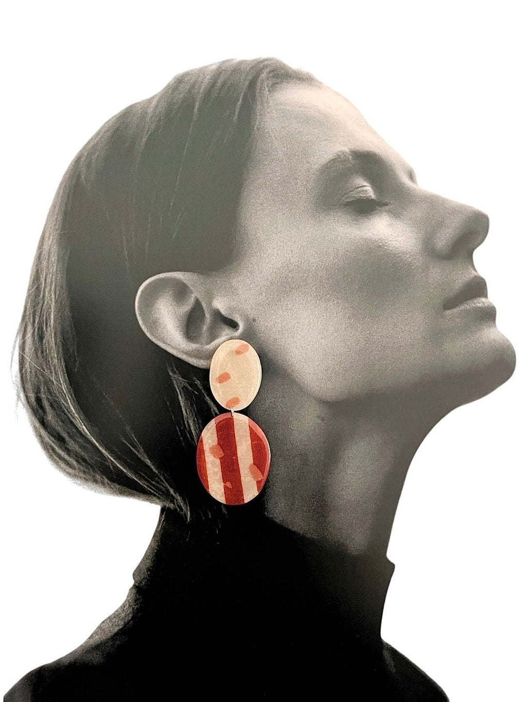 Carousel Stripe Danglers - SHIVAANI VAISHNAVI