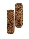 Gilded Paisley Bar Studs - SHIVAANI VAISHNAVI