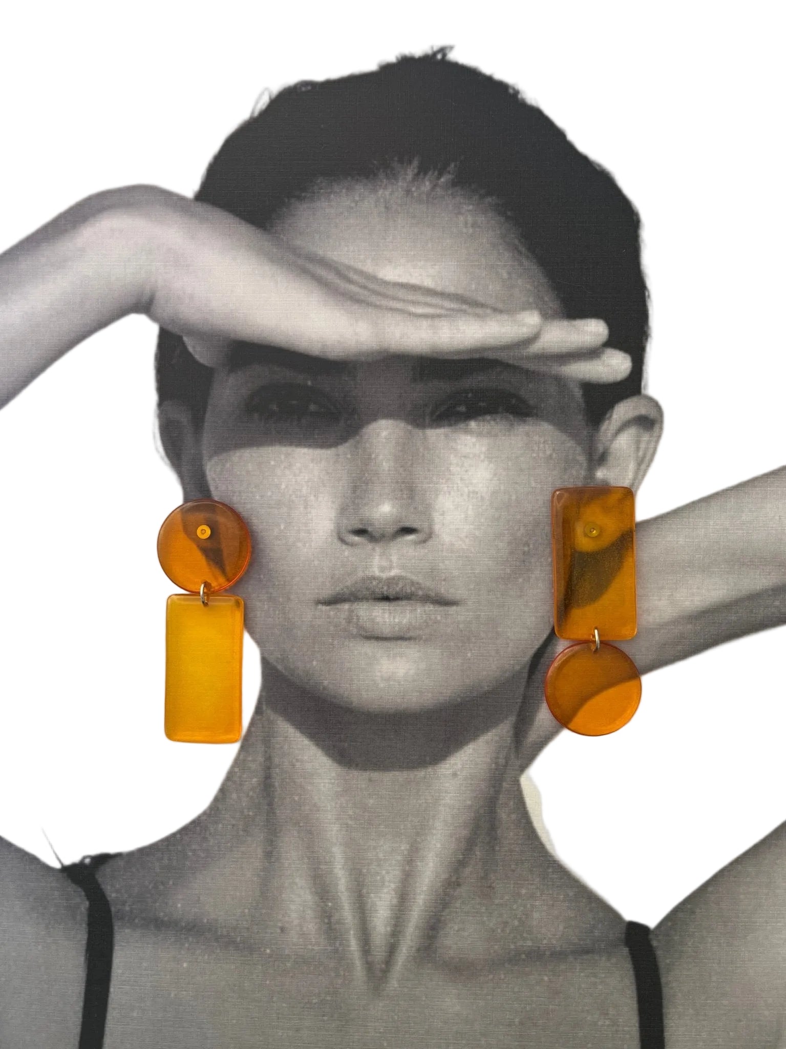 Jean Mismatched Danglers - SHIVAANI VAISHNAVI