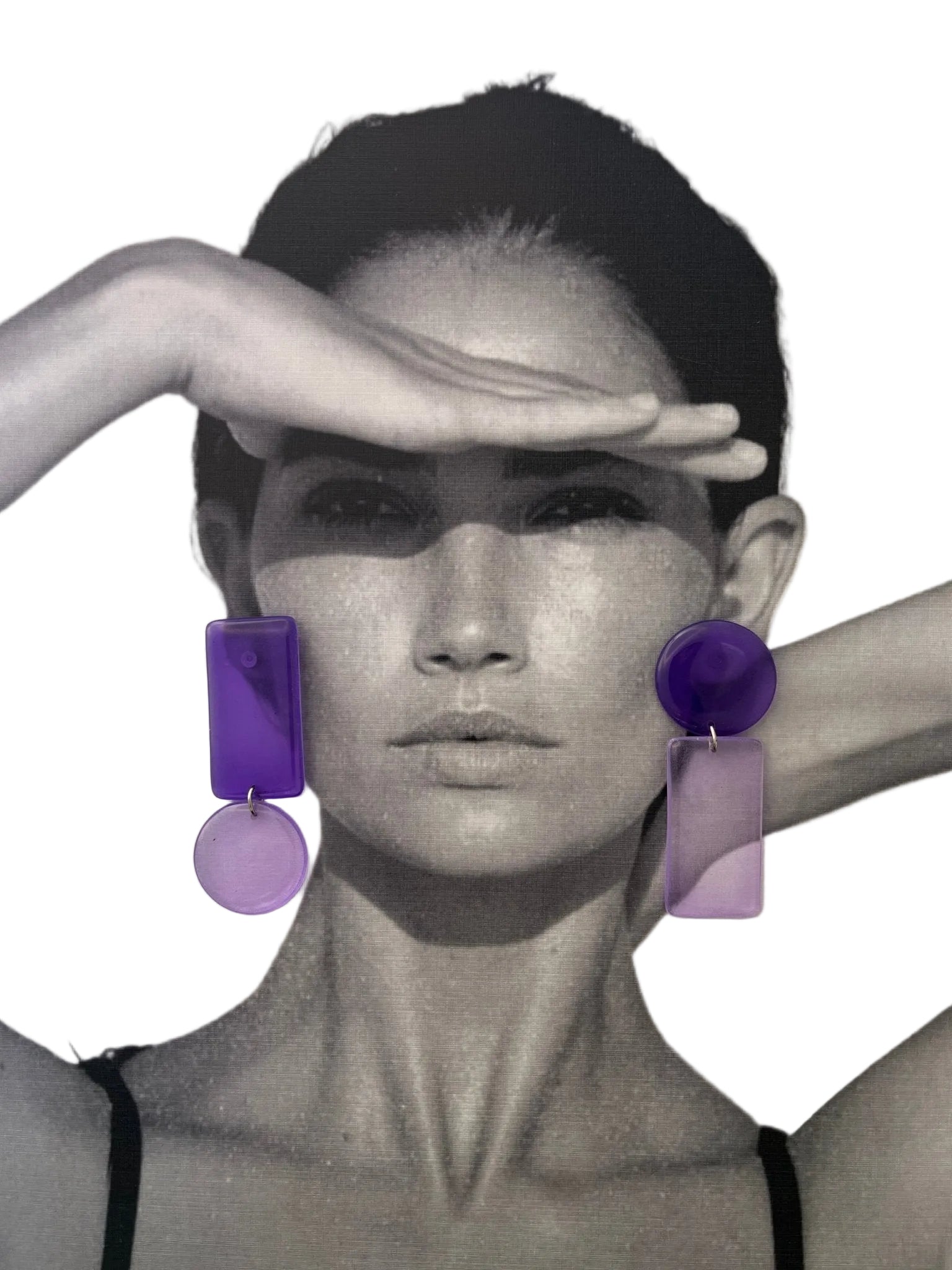 Jean Mismatched Danglers - SHIVAANI VAISHNAVI