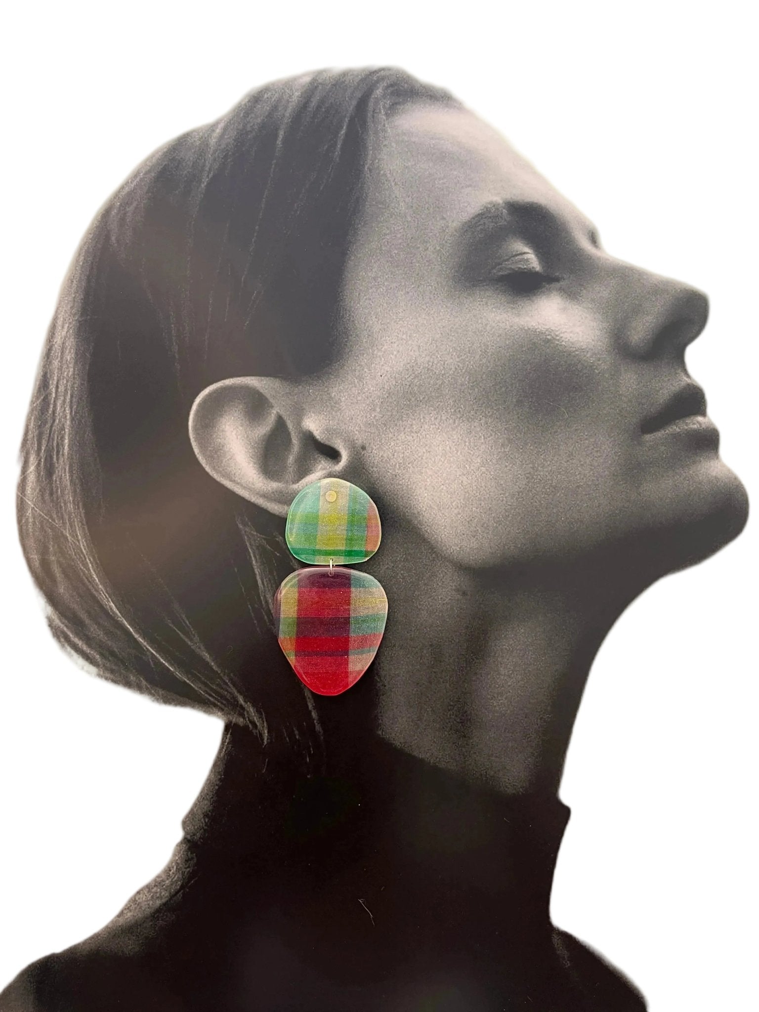 Madras Mismatched Danglers - SHIVAANI VAISHNAVI