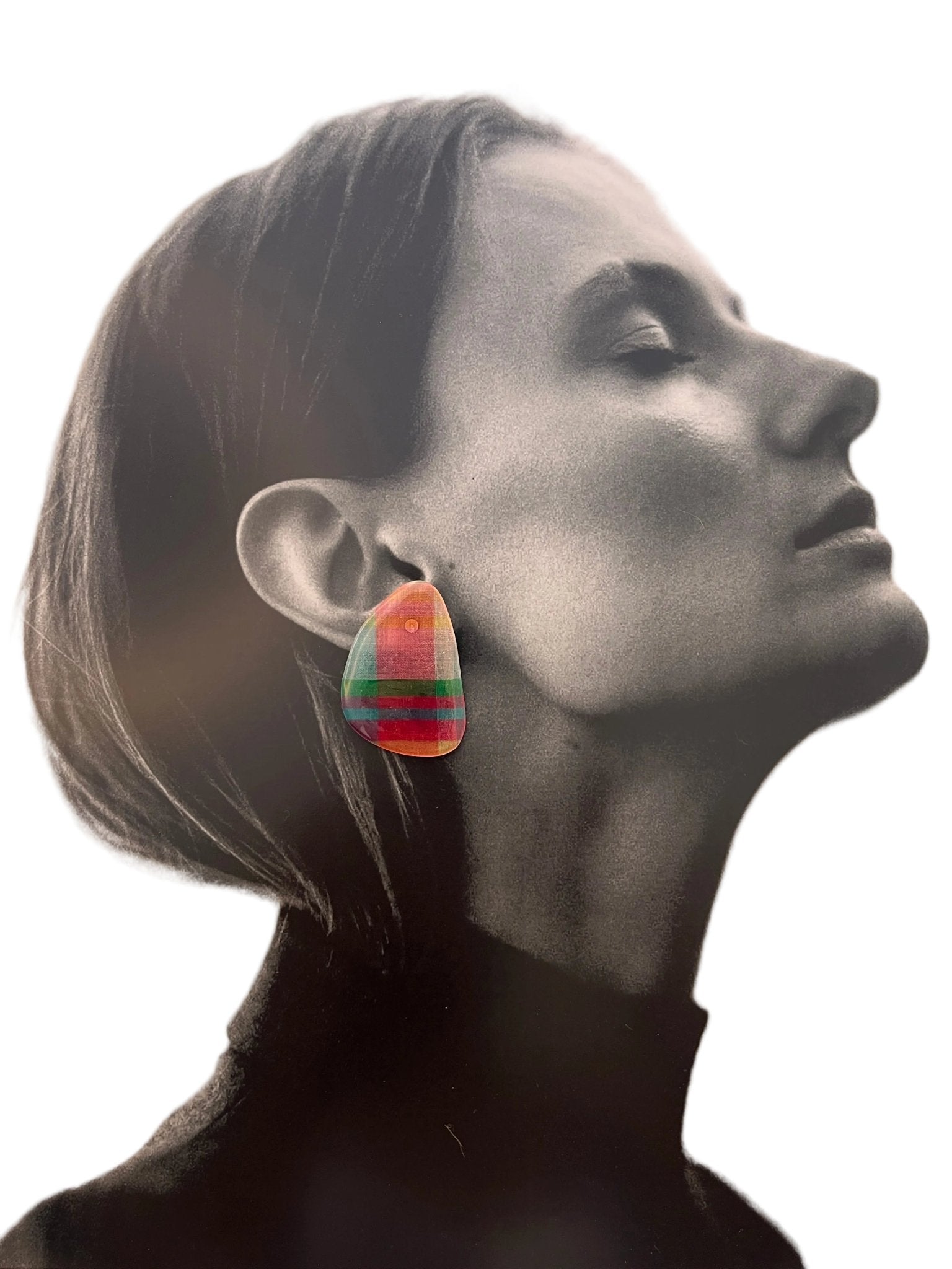 Madras Mismatched Studs - SHIVAANI VAISHNAVI