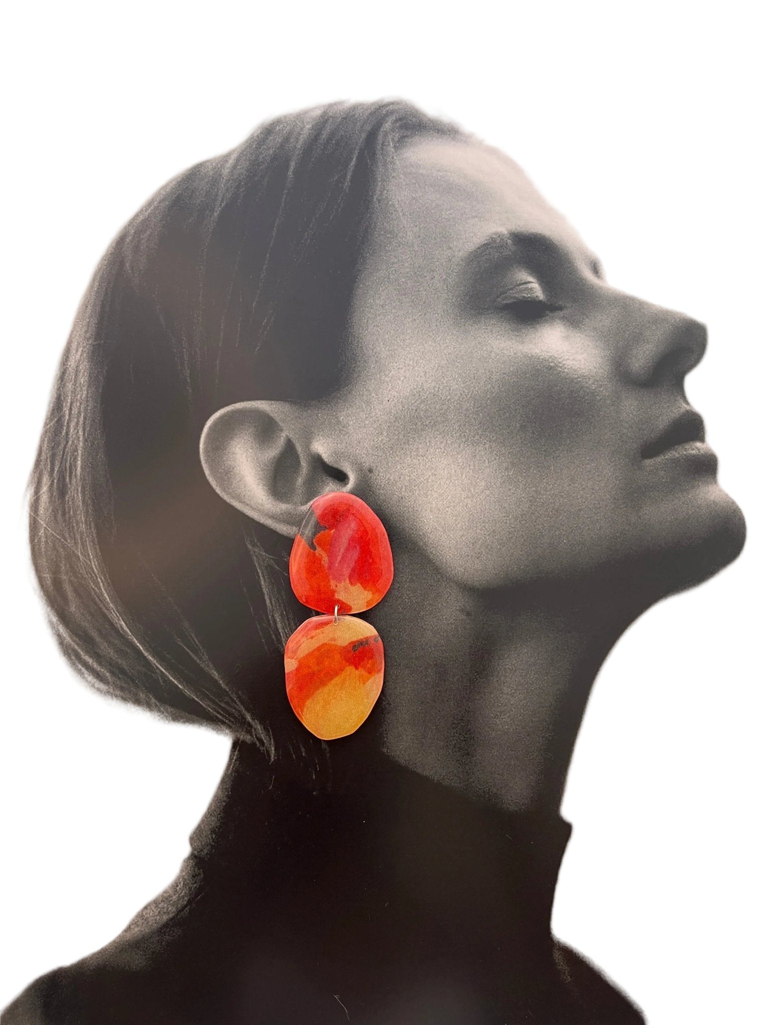 Rose Garden Danglers - SHIVAANI VAISHNAVI