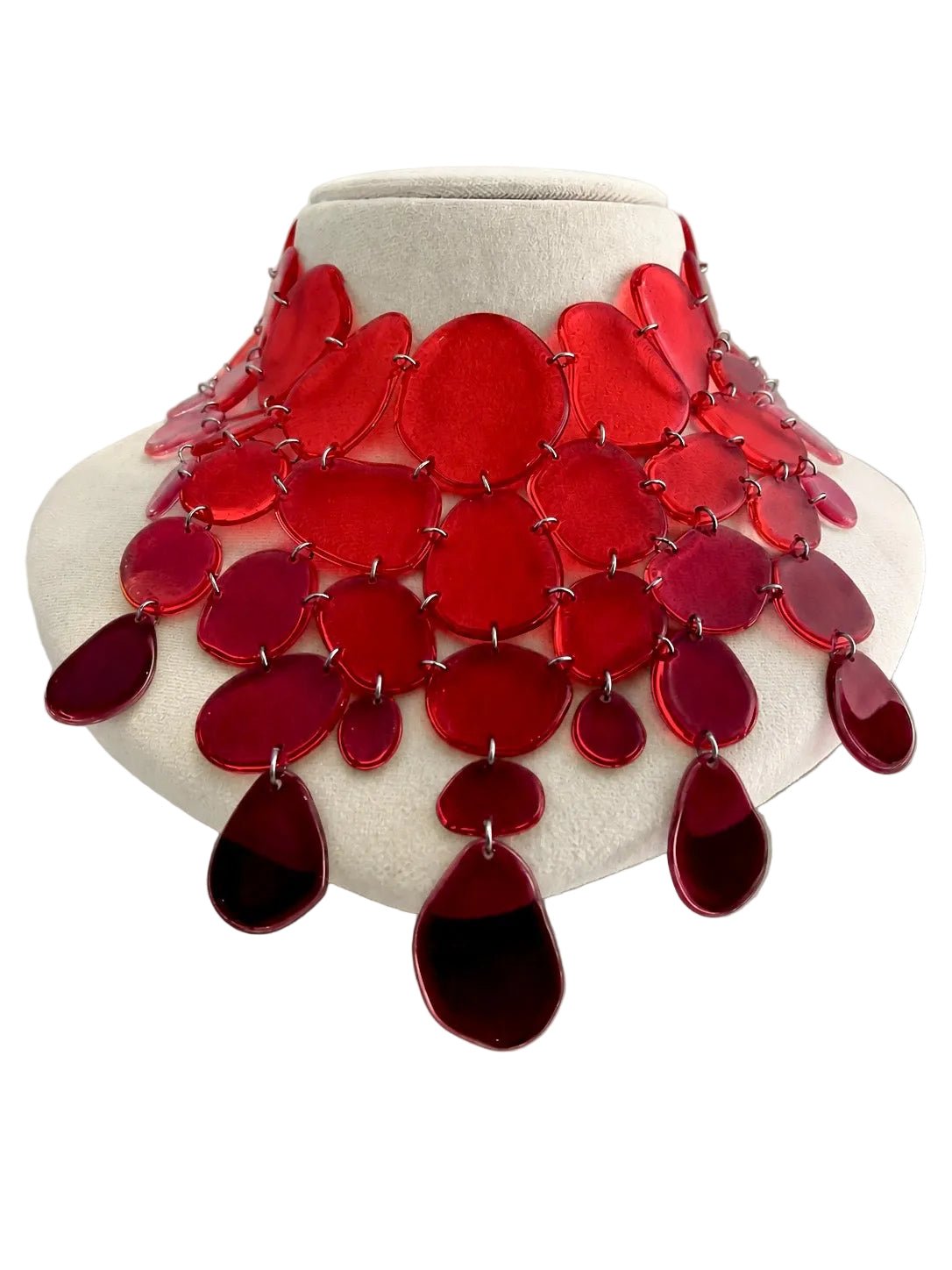 Seaglass Cascade Necklace - SHIVAANI VAISHNAVI
