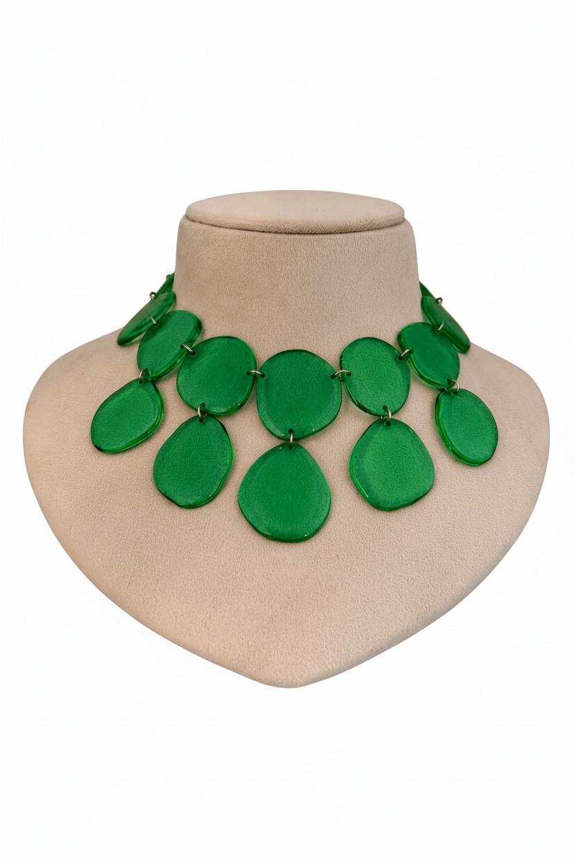 Seaglass Double Strand Necklace - SHIVAANI VAISHNAVI