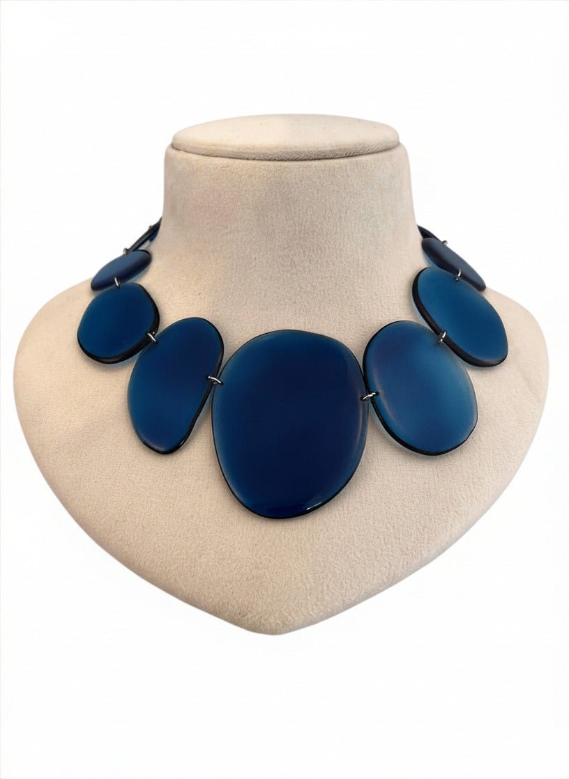 Seaglass Single Strand Necklace - SHIVAANI VAISHNAVI